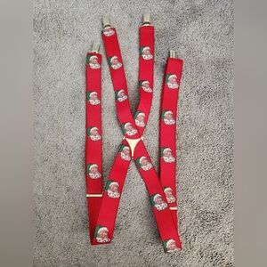 UNBRANDED Santa's Christmas Suspenders OSFM